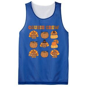 Matching Family Thanksgiving Cousin Crew Retro Matching Gift Mesh Reversible Basketball Jersey Tank