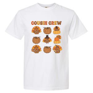 Matching Family Thanksgiving Cousin Crew Retro Matching Gift Garment-Dyed Heavyweight T-Shirt