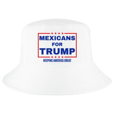 Mexicans For Trump 2024 Keeping America Great Cool Comfort Performance Bucket Hat