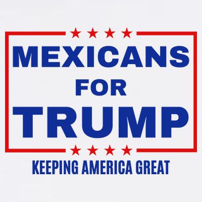 Mexicans For Trump 2024 Keeping America Great T-Shirt