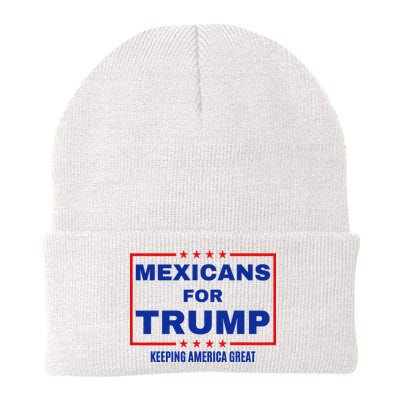 Mexicans For Trump 2024 Keeping America Great Beanie