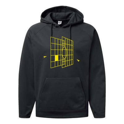 Millennium Falcon Targeting Computer Performance Fleece Hoodie