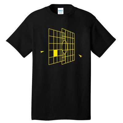 Millennium Falcon Targeting Computer Tall T-Shirt