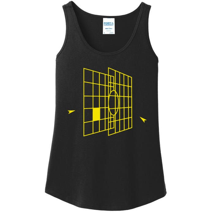 Millennium Falcon Targeting Computer Ladies Essential Tank