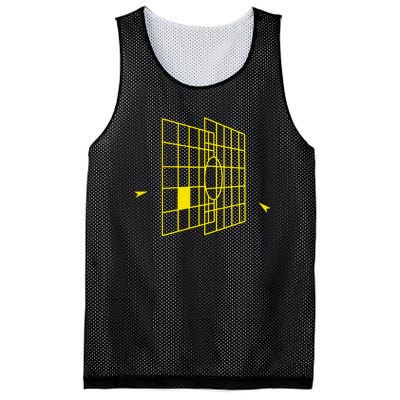 Millennium Falcon Targeting Computer Mesh Reversible Basketball Jersey Tank