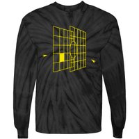 Millennium Falcon Targeting Computer Tie-Dye Long Sleeve Shirt