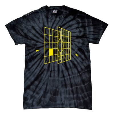 Millennium Falcon Targeting Computer Tie-Dye T-Shirt