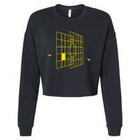 Millennium Falcon Targeting Computer Cropped Pullover Crew