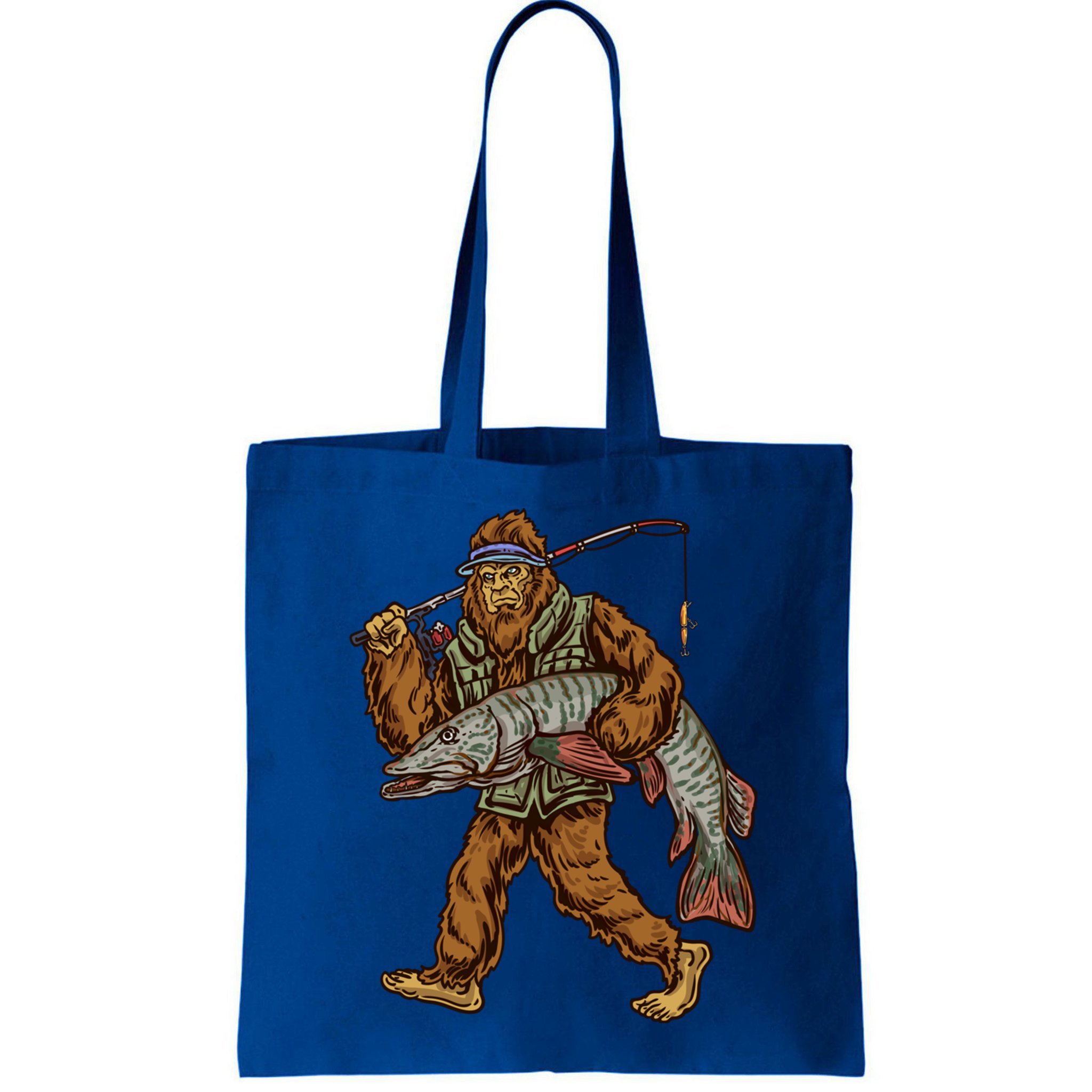 Muskie Fishing Tiger Musky Hunting Bigfoot Fisher Cool Gift Bag