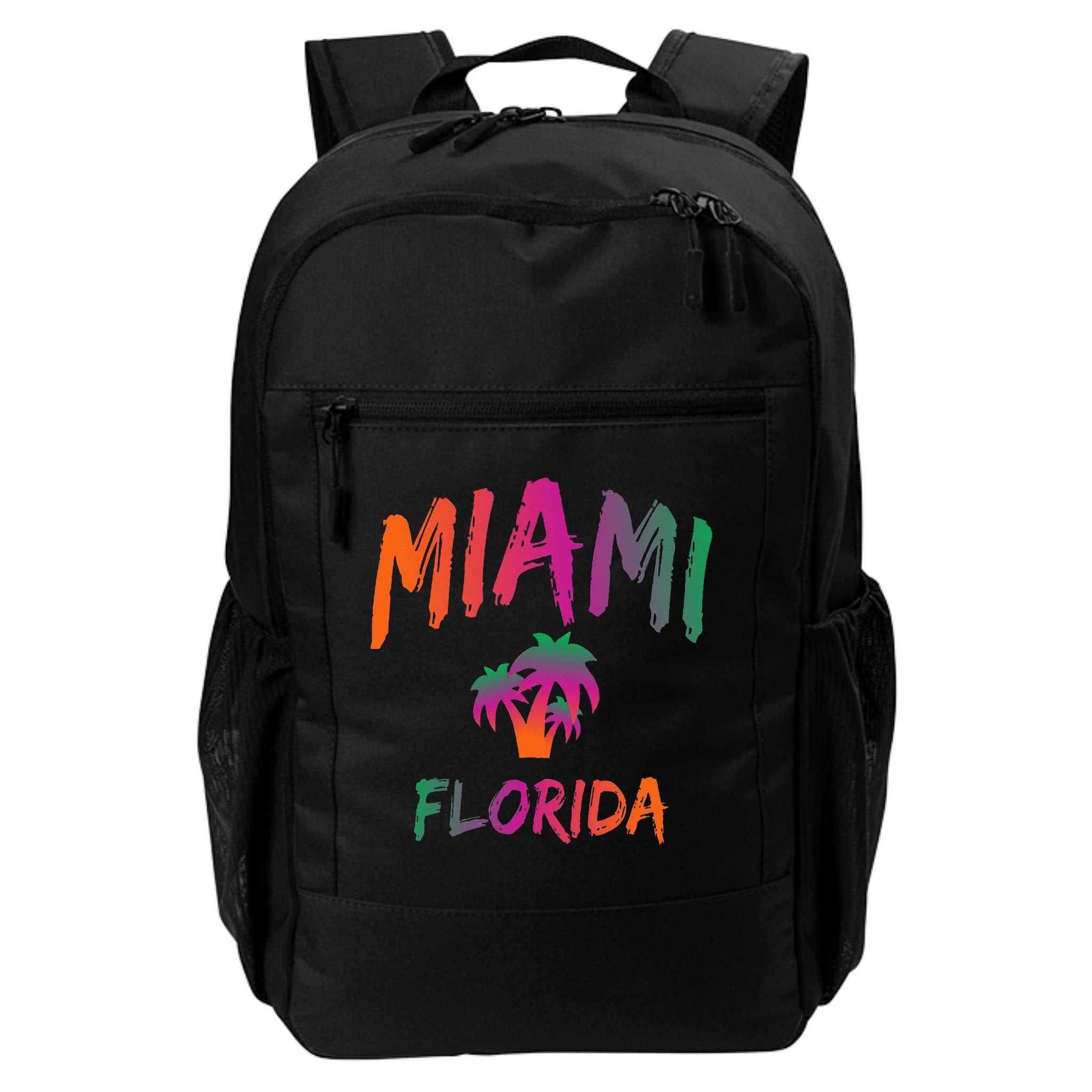 Miami Florida Text Print Classic Backpack