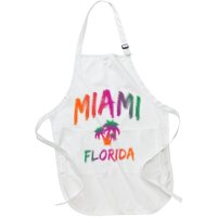 Miami Florida Text Print Classic Apron