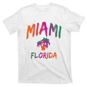 Miami Florida Text Print Classic T-Shirt