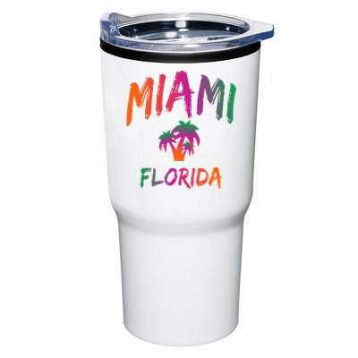 Miami Florida Text Print Classic Tumbler