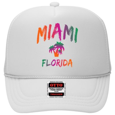 Miami Florida Text Print Classic Hat