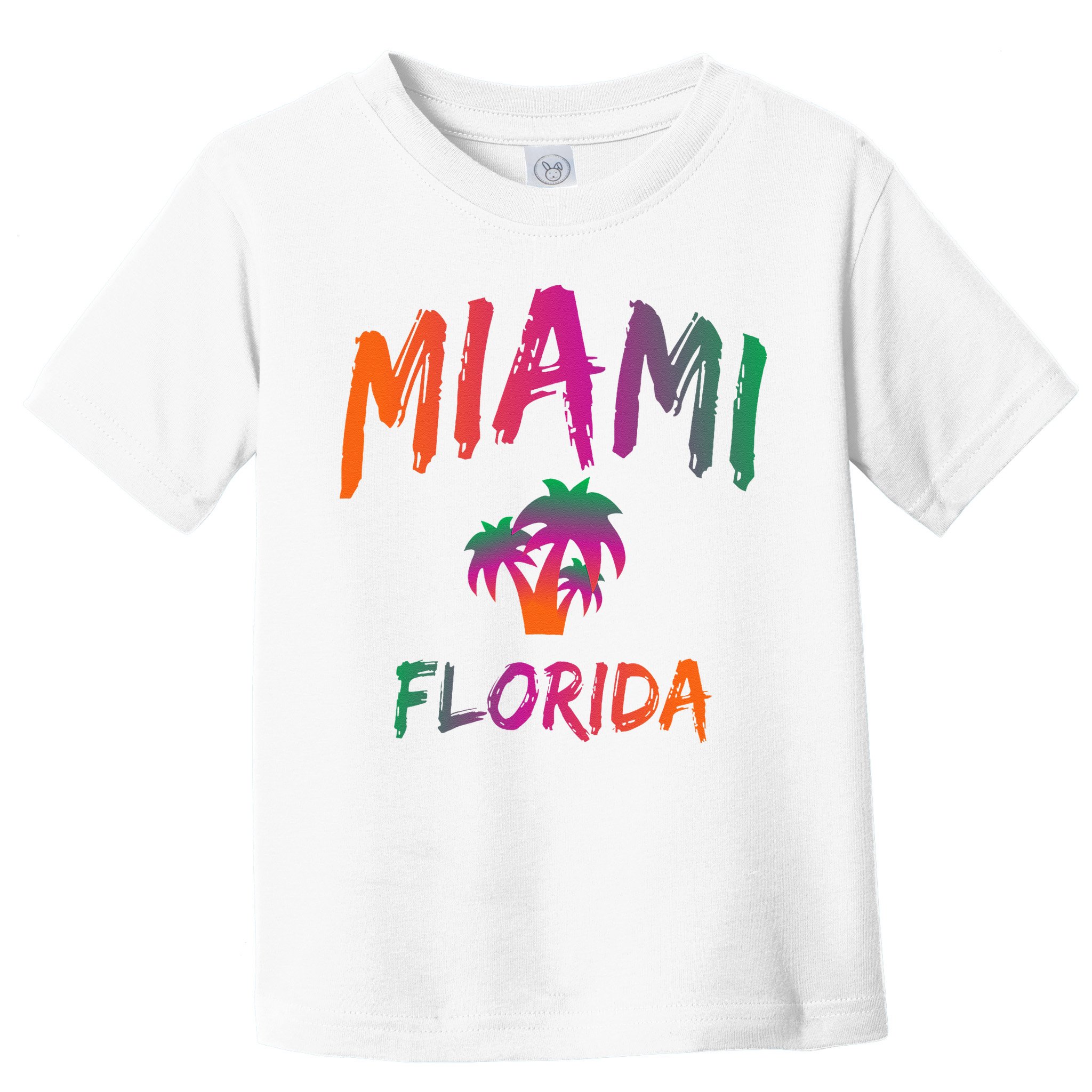 Miami Florida Text Print Classic Toddler T-Shirt