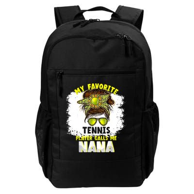 My Favorite Tennis Player Calls Me Nana Funny Tennis Backpack
