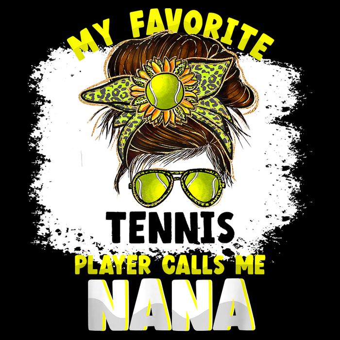 My Favorite Tennis Player Calls Me Nana Funny Tennis 16 in Basic Backpack