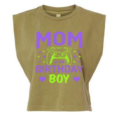 Mom Fo The Birthday Level Up For Lover Video Games Garment-Dyed Women's Muscle Tee