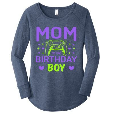 Mom Fo The Birthday Level Up For Lover Video Games Women's Perfect Tri Tunic Long Sleeve Shirt