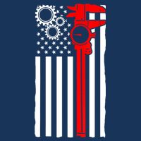 Machinist Flag Tools CNC Machine Operator Machining 16 in Basic Backpack
