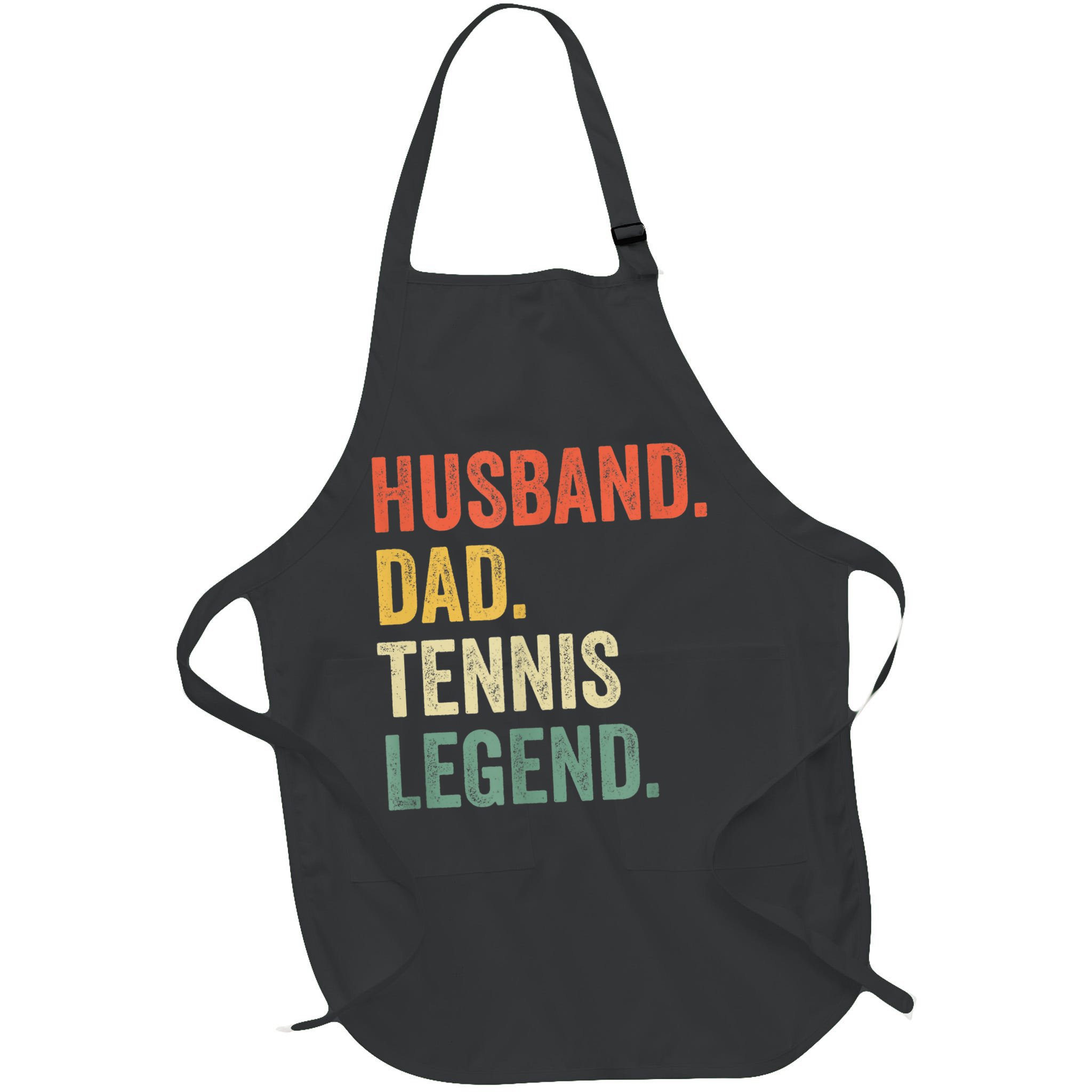 Mens Funny Tennis Player Husband Dad Tennis Legend Vintage TShirt Apron