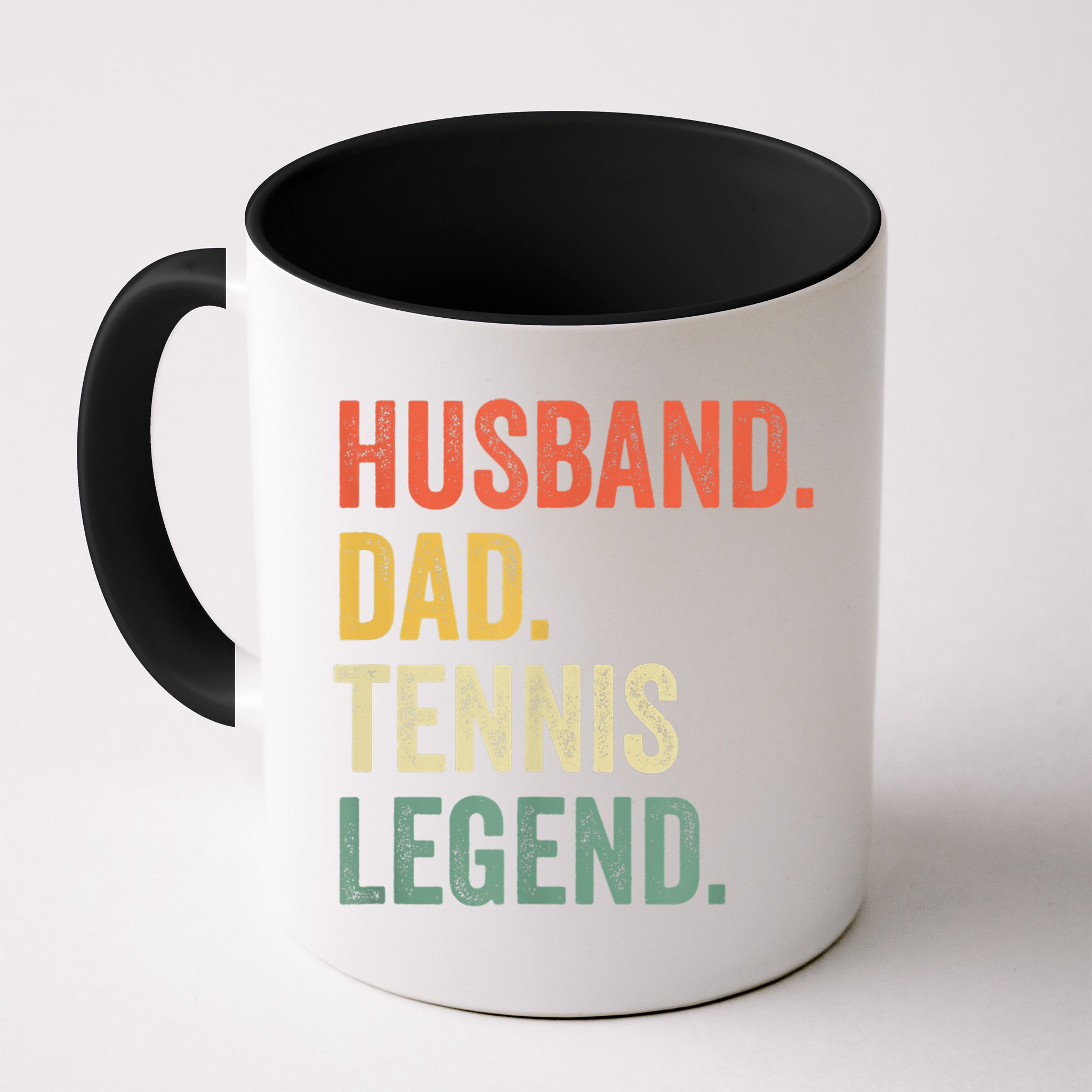 Mens Funny Tennis Player Husband Dad Tennis Legend Vintage TShirt Mug