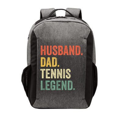 Mens Funny Tennis Player Husband Dad Tennis Legend Vintage TShirt Vector Backpack