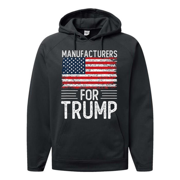 Manufacturers For Trump 2024 S President Election 2024 Performance Fleece Hoodie