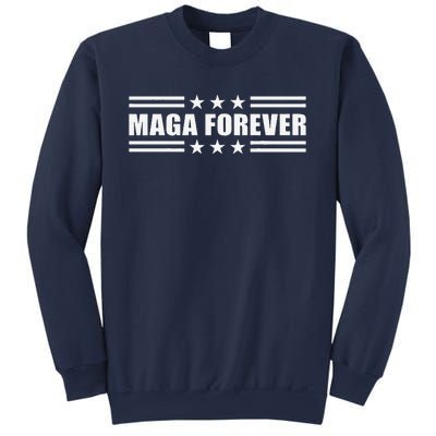 Maga Forever Trump 47 Outfit America Flag Maga Forever Sweatshirt