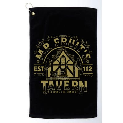 Mr. Fruit Tavery Golf Towel