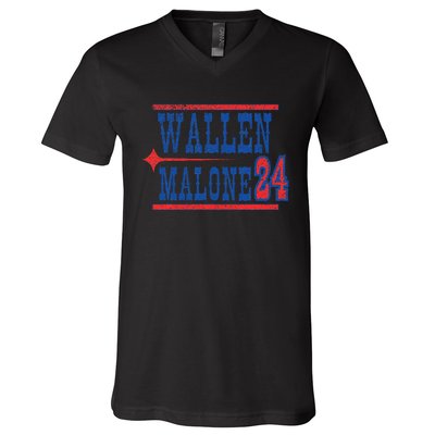 Malone Funny Teamwork Make The Dreamwork V-Neck T-Shirt