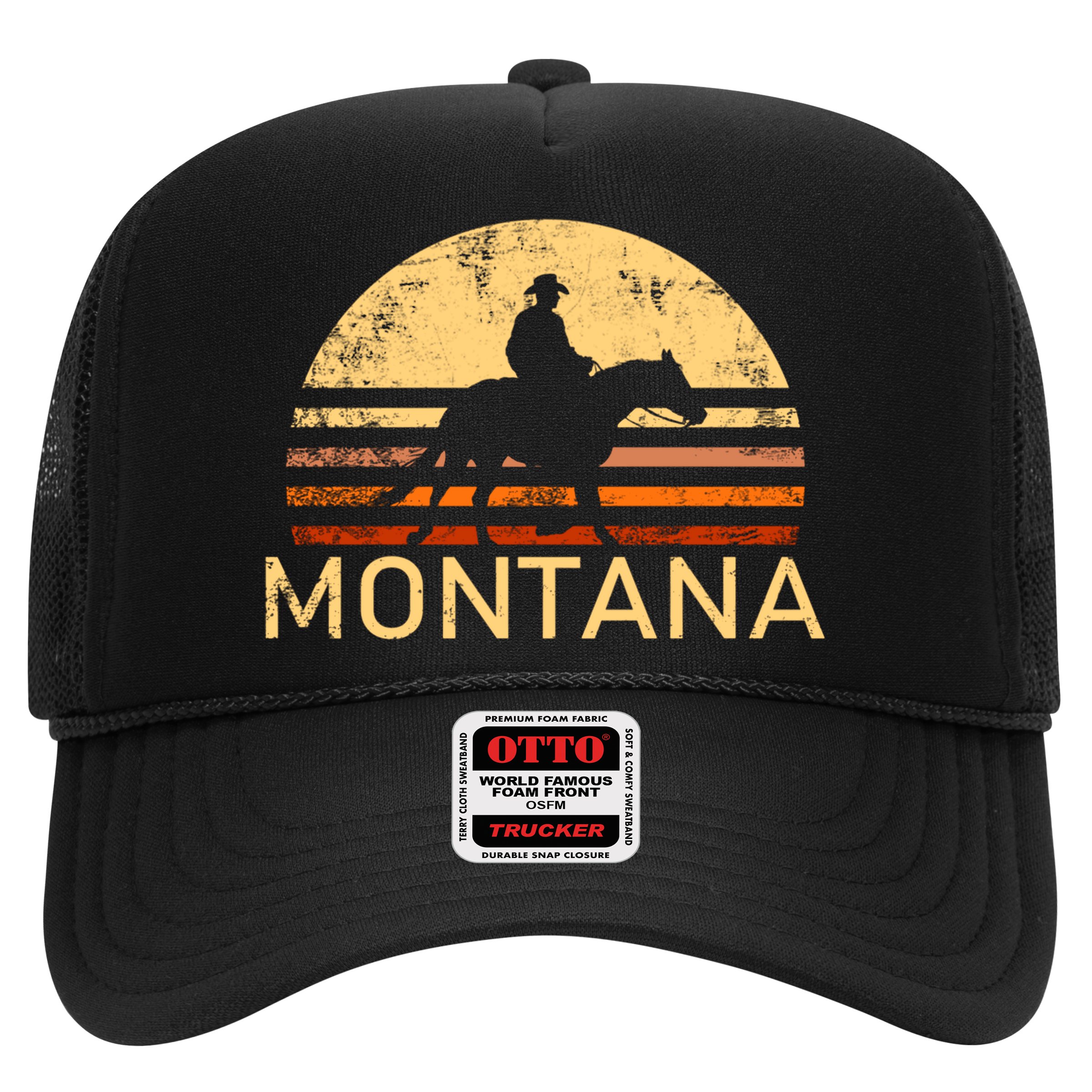 Montana For The Cow Cow Horse Lover Rancher Farmer Gift Hat