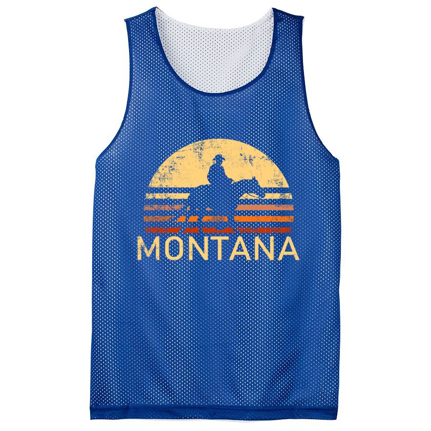 Montana For The Cow Cow Horse Lover Rancher Farmer Gift Mesh Reversible Basketball Jersey Tank