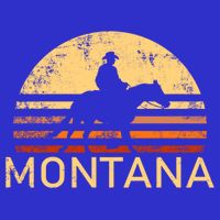 Montana For The Cow Cow Horse Lover Rancher Farmer Gift Womens T-Shirt