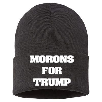 Morons For Trump Sustainable Knit Beanie