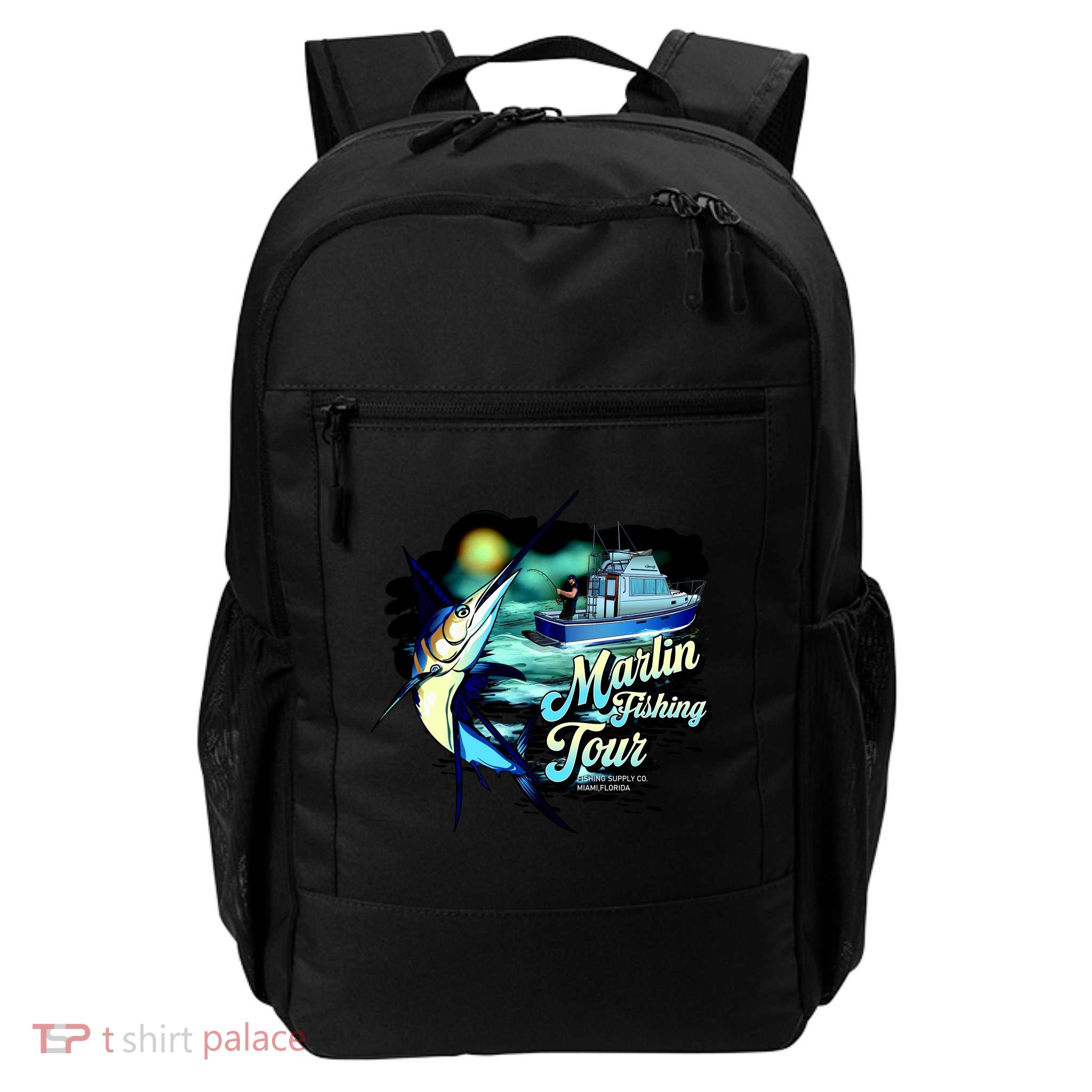 Marlin Fishing Tour Daily Commute Backpack