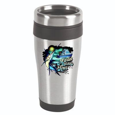 Marlin Fishing Tour 16oz Travel Tumbler