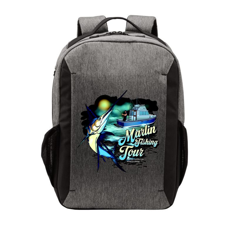 Marlin Fishing Tour Vector Backpack