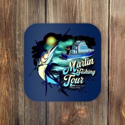 Marlin Fishing Tour Coaster