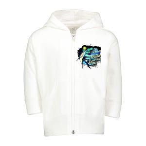 Marlin Fishing Tour Toddler Zip Fleece Hoodie