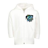 Marlin Fishing Tour Toddler Zip Fleece Hoodie