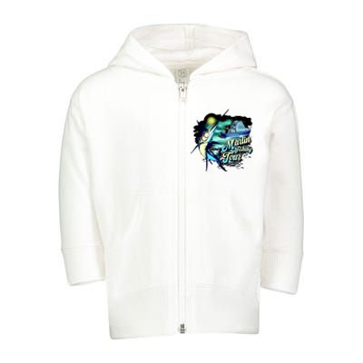 Marlin Fishing Tour Toddler Zip Fleece Hoodie