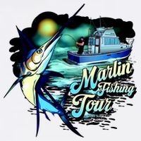 Marlin Fishing Tour 11oz C Handle Ceramic Mug