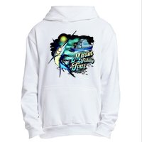 Marlin Fishing Tour Urban Pullover Hoodie