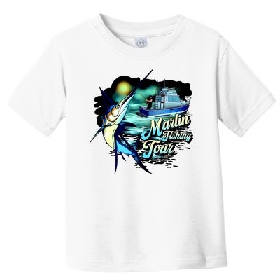 Marlin Fishing Tour Toddler T-Shirt