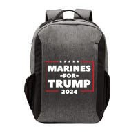 Marines For Trump 2024 Vector Backpack