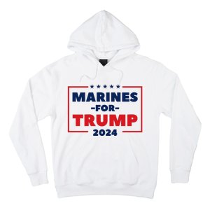 Marines For Trump 2024 Hoodie