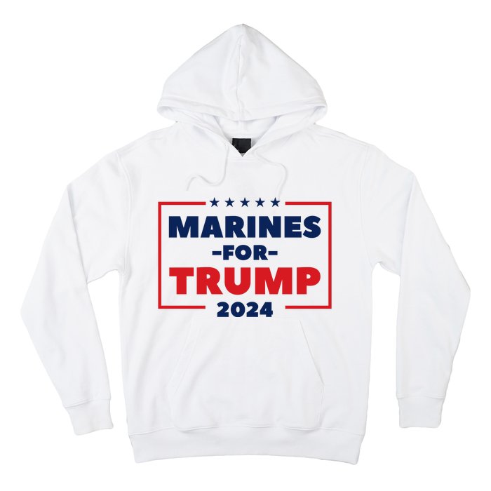 Marines For Trump 2024 Hoodie