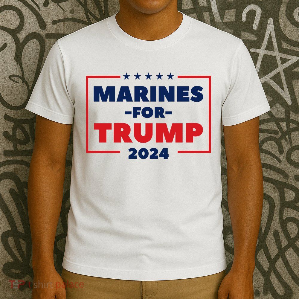Marines For Trump 2024 T-Shirt