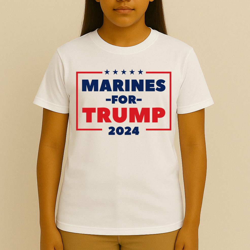 Marines For Trump 2024 T-Shirt